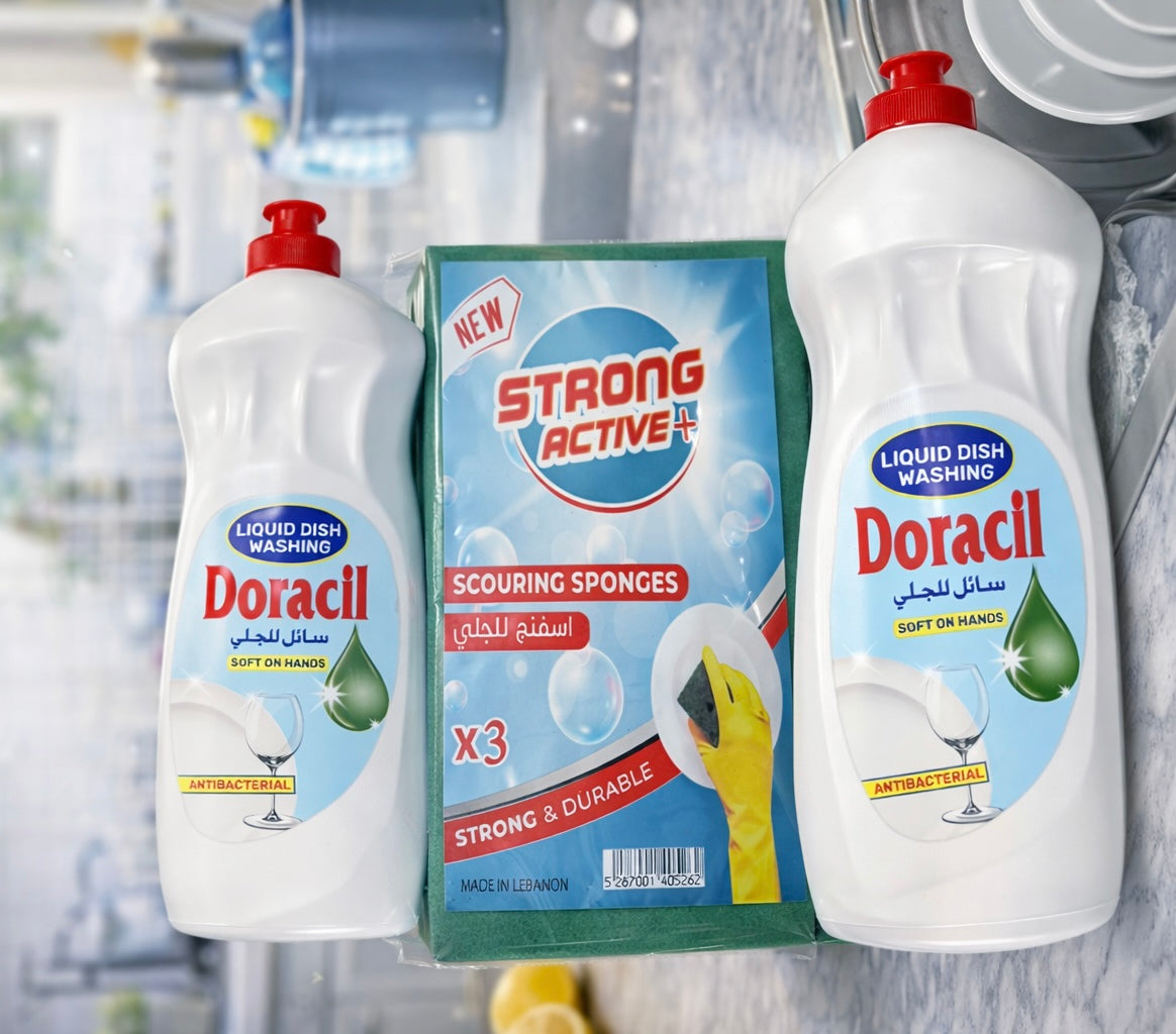 Doracil Dishwashing Set ✨